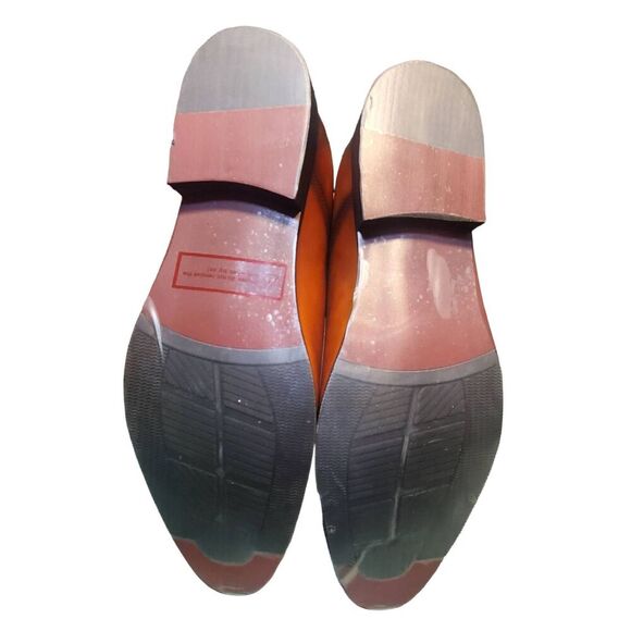 CMR CHAMARIPA Brown Leather Elevator Dress Shoes To Add Height Classic Shoes For - Picture 5 of 11